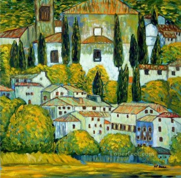 Gustavo Klimt Painting - Iglesia en Cassone Gustav Klimt paisaje 2